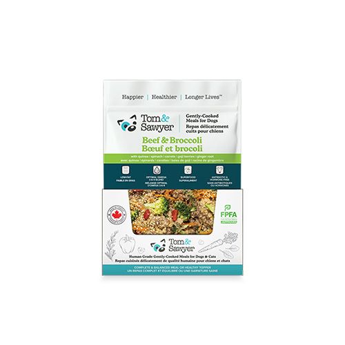 Tom &amp; Sawyer, Beef &amp; Broccoli, 454g