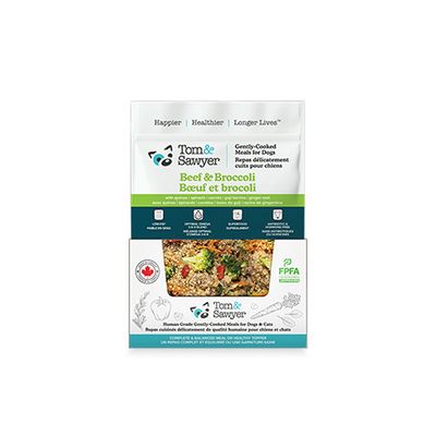 Tom &amp; Sawyer, Beef &amp; Broccoli, 454g