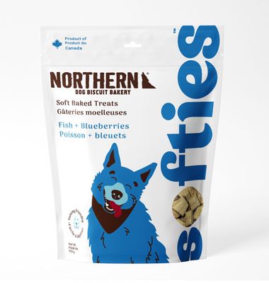 Northern Soft Baked, Fish &amp; Blueberries / Gateries moelleuses, Poisson &amp; Bleuets, 170g