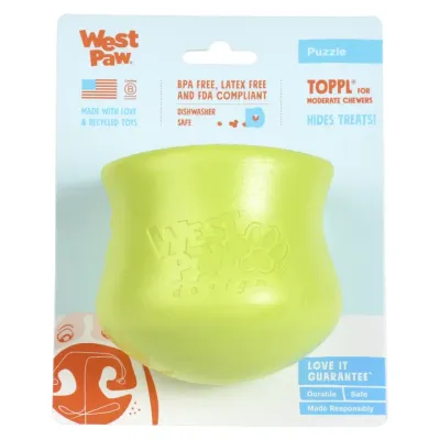West Paw ZoGo Flex, Toppl, Granny Smith, Large