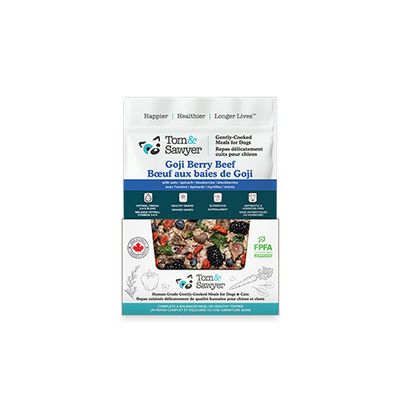 Tom &amp; Sawyer Frozen, Berry Beefy Breakfast, 454g