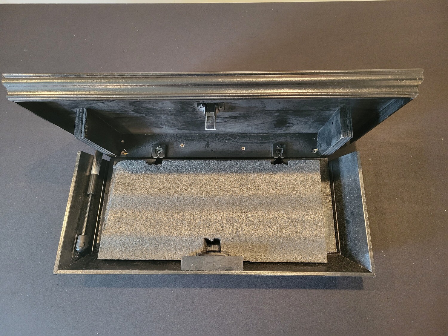 Conceal Carry Shelf - black with Foam and Piston - Free Shipping