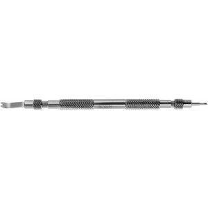 LEVA ANSE BERGEON NIKELATO;ATTREZZO A BARRA CON PUNTA REVERSIBILE E FORCHETTA A FORMA DI SPATOLA, LUNGHEZZA 140MM