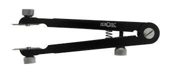 UTENSILE PER ANSE NERO CON 2 FORCHETTE MSA10.009-B (LARGHEZZA 1.10 x SPESSORE 0.23 mm), L130 mm