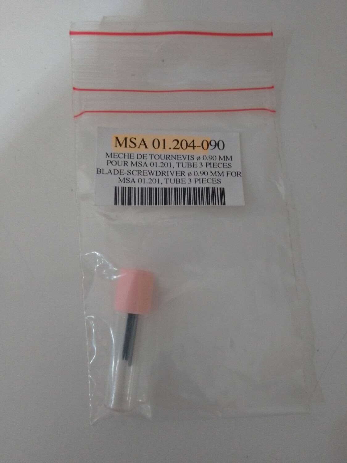 3 PUNTE HOROTEC RICAMBIO CACCIAVITI DIAM 0.9MM