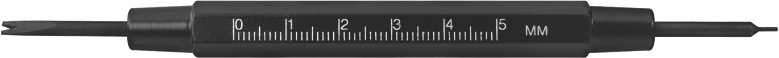 UTENSILE HOROTEC PRECITEC PER PIAZZARE/TOGLIERE LE ANSE, MANICO ESAGONALE IN ALLUMINIO Ø 10 mm / L147 mm
