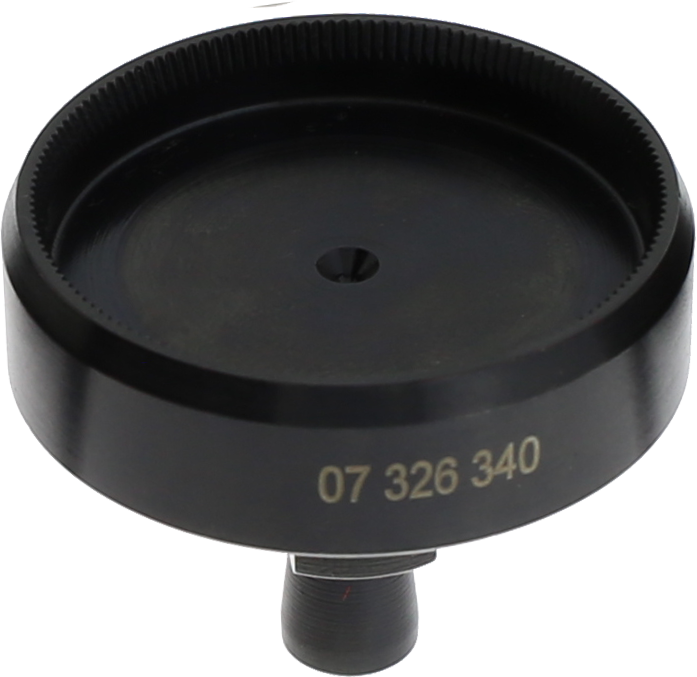 TASSELLO HOROTEC IN ACCIAIO PER APRIRE/CHIUDERE LE CASSE CON FONDI AVVITATI, Ø 34.0 mm