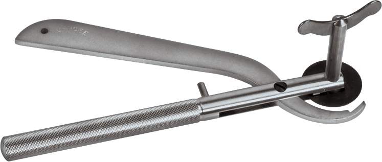 PINZA DA SEGARE GLI ANELLI IN ACCIAIO CON MANICO ZIGRINATO, L120 mm
