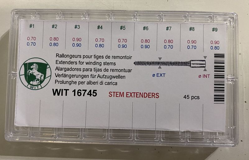 ASSORTIMENTO 45  PROLUNGHE ALBERI DI CARICA