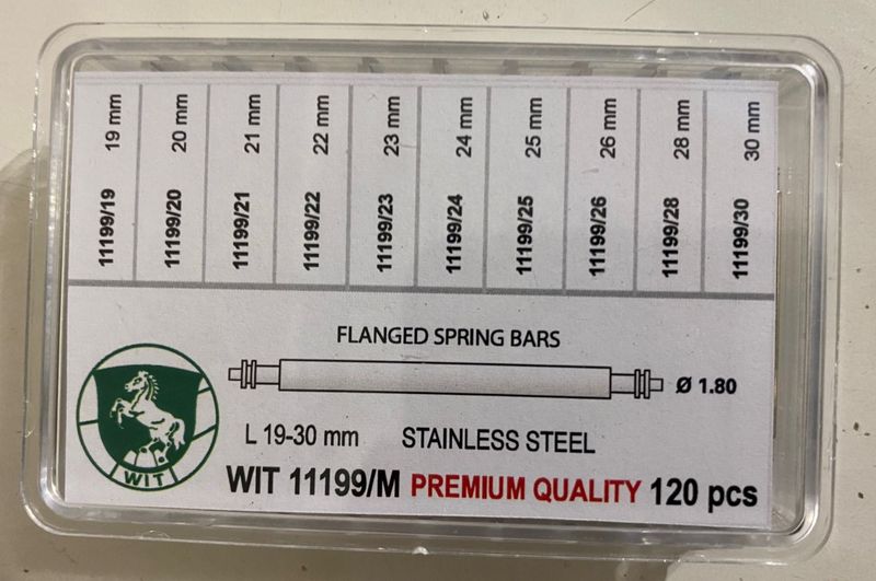 ASSORTIMENTO 120 ANSE A MOLLA  ACCIAIO DIAMETRO MM.1,80