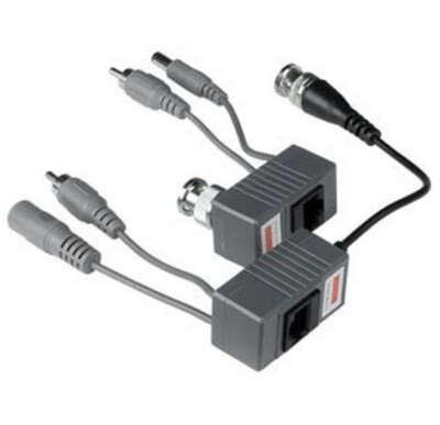 BNC Coax RJ45 Balun (w/ Audio)
