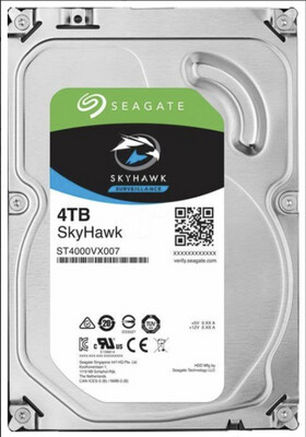 High performance Seagate SkyHawk 4TB CCTV hard drive