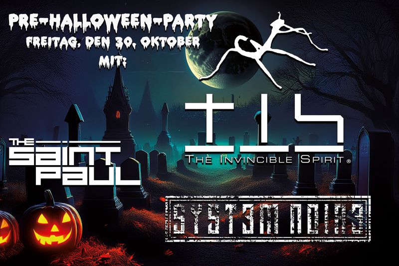 Pre-Halloween Party 30.10.2026