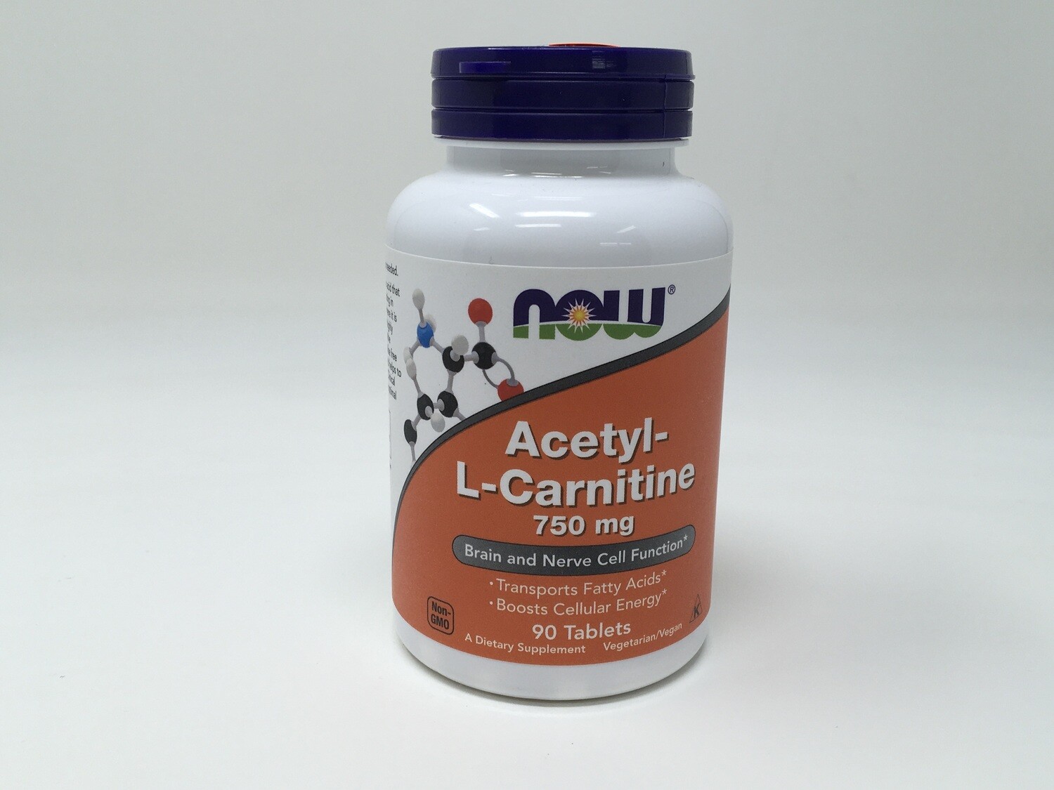 Acetyl L Carnitine  750 mg 90 tabs (Now 0081)