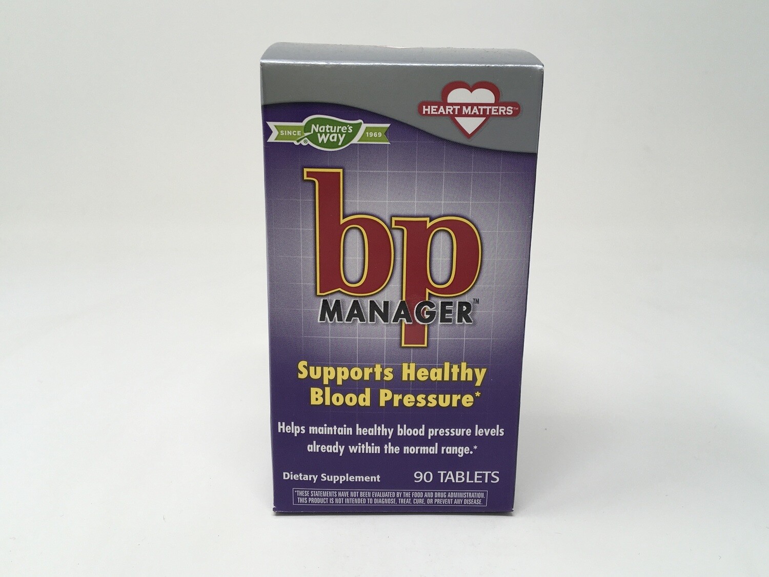 BP Manager (Nature’s Way) 90tabs