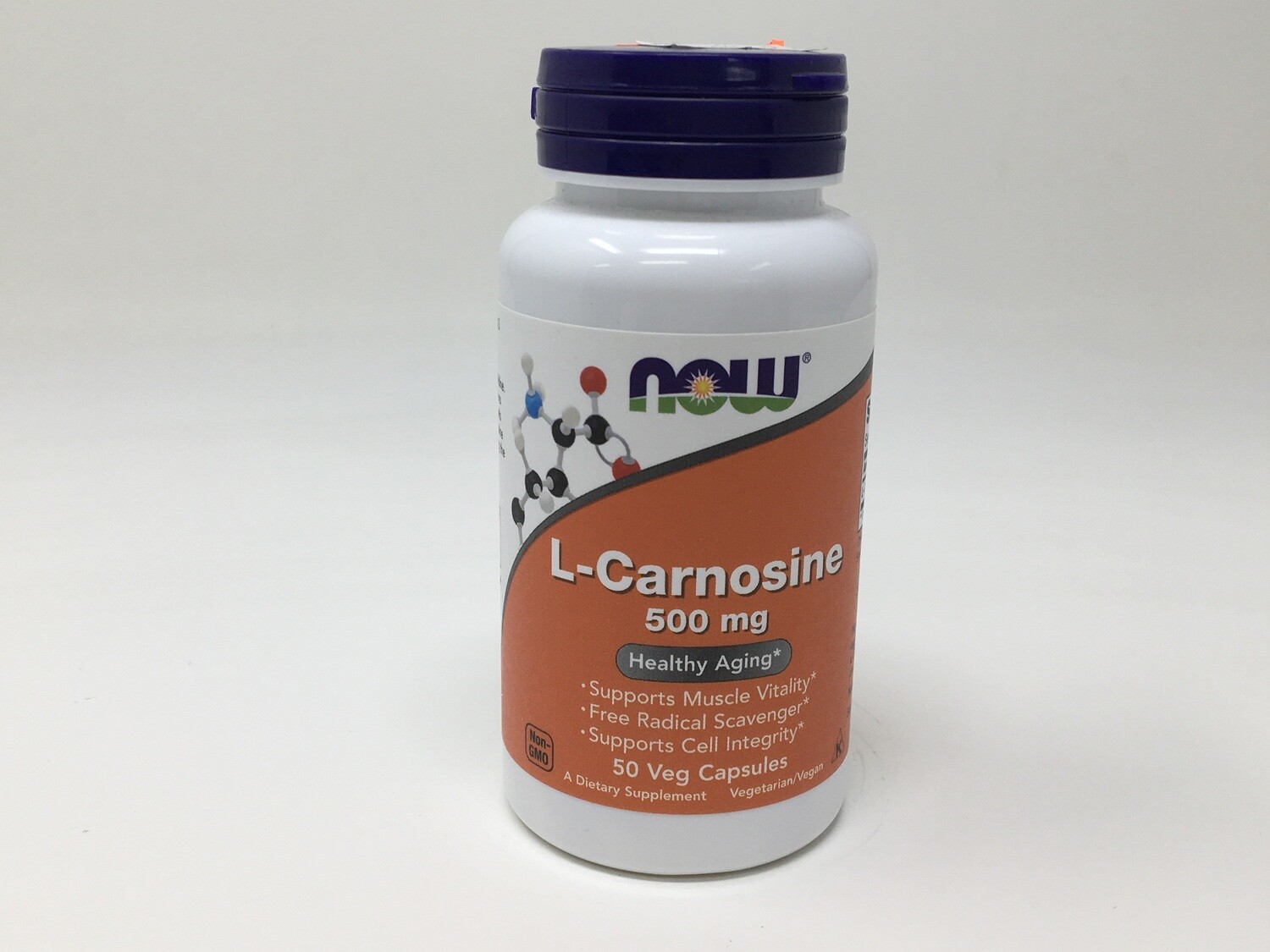 L Carnosine  500 mg 50 Vcaps (Now0078)
