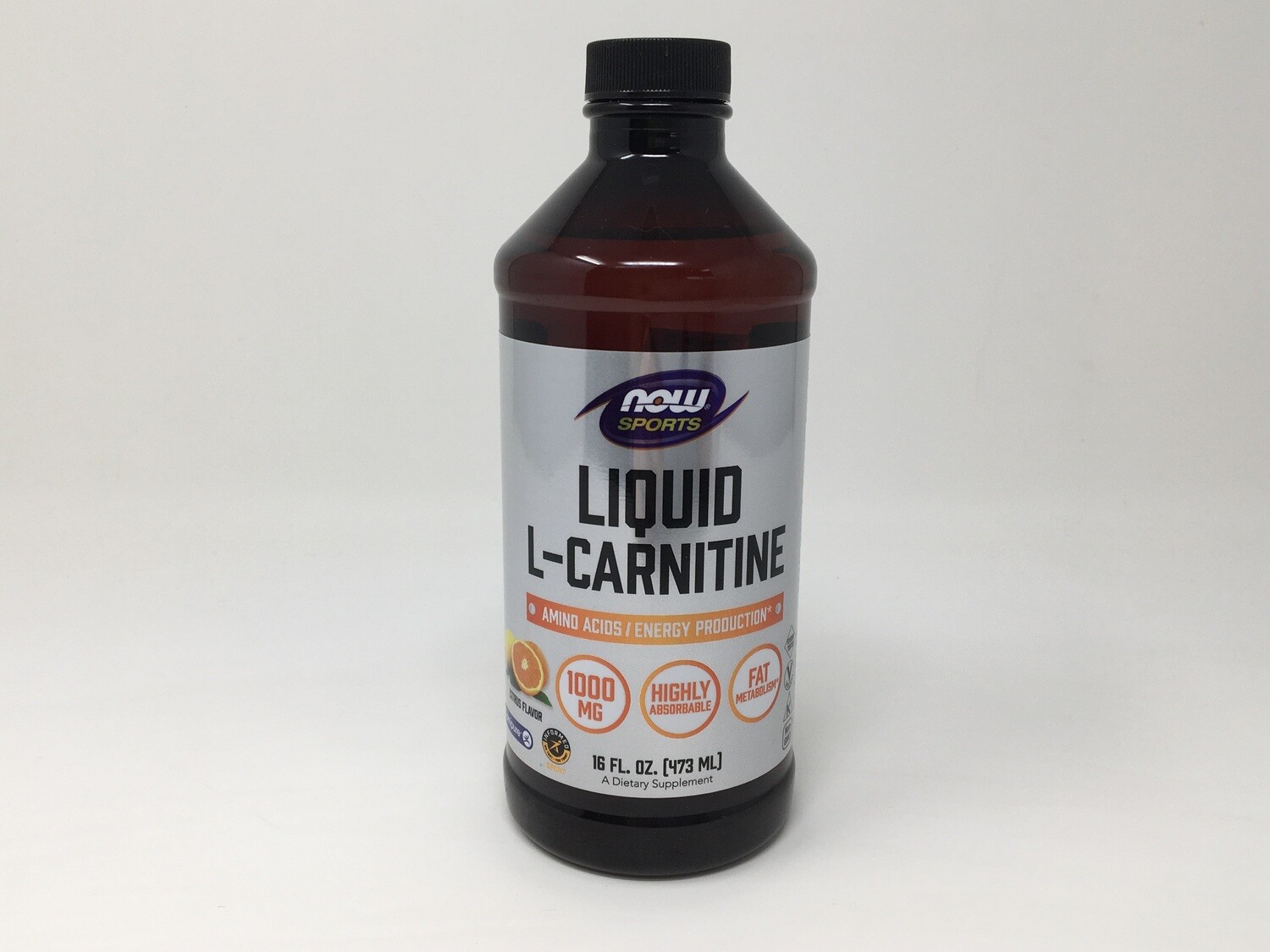 L Carnitine 16 fl oz 1000mg (Now) 0065