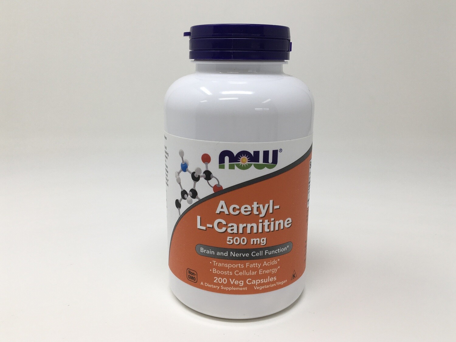 Acetyl L Carnitine  500 mg  200 Vcaps(Now 0084)