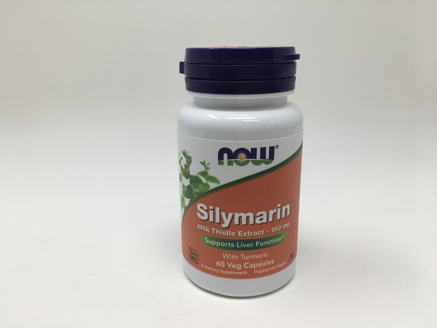 Silymarin w/Turmeric 60v caps ( Now 4735 )
