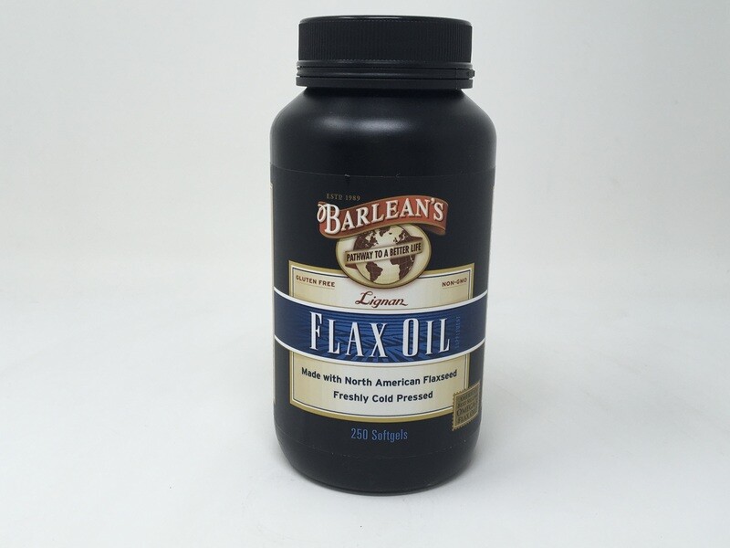 Flax Oil  250sg Lignan(Barleans)