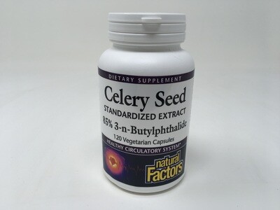Celery Seed Extract 120 vcaps (Natural Factors)