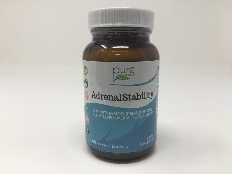 Adrenal Stability 60 caps  (Pure Essence).