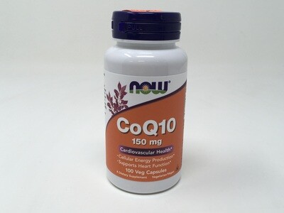 CoQ10 150mg 100caps (Now 3218)