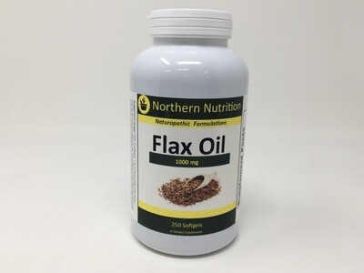 Flax Oil 1000mg 250sg (Northern Nutrition) N/A