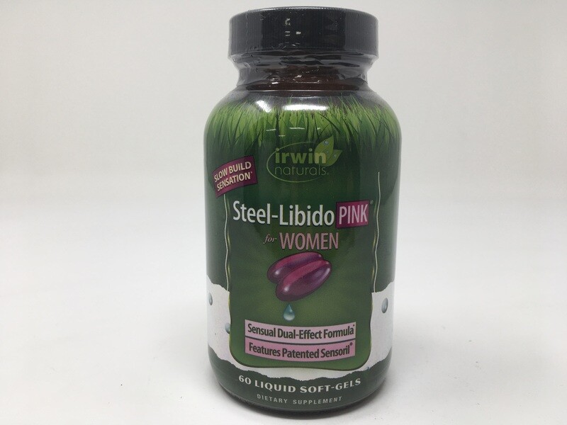 Steel Libido PINK  60 softgels(Irwin Naturals)