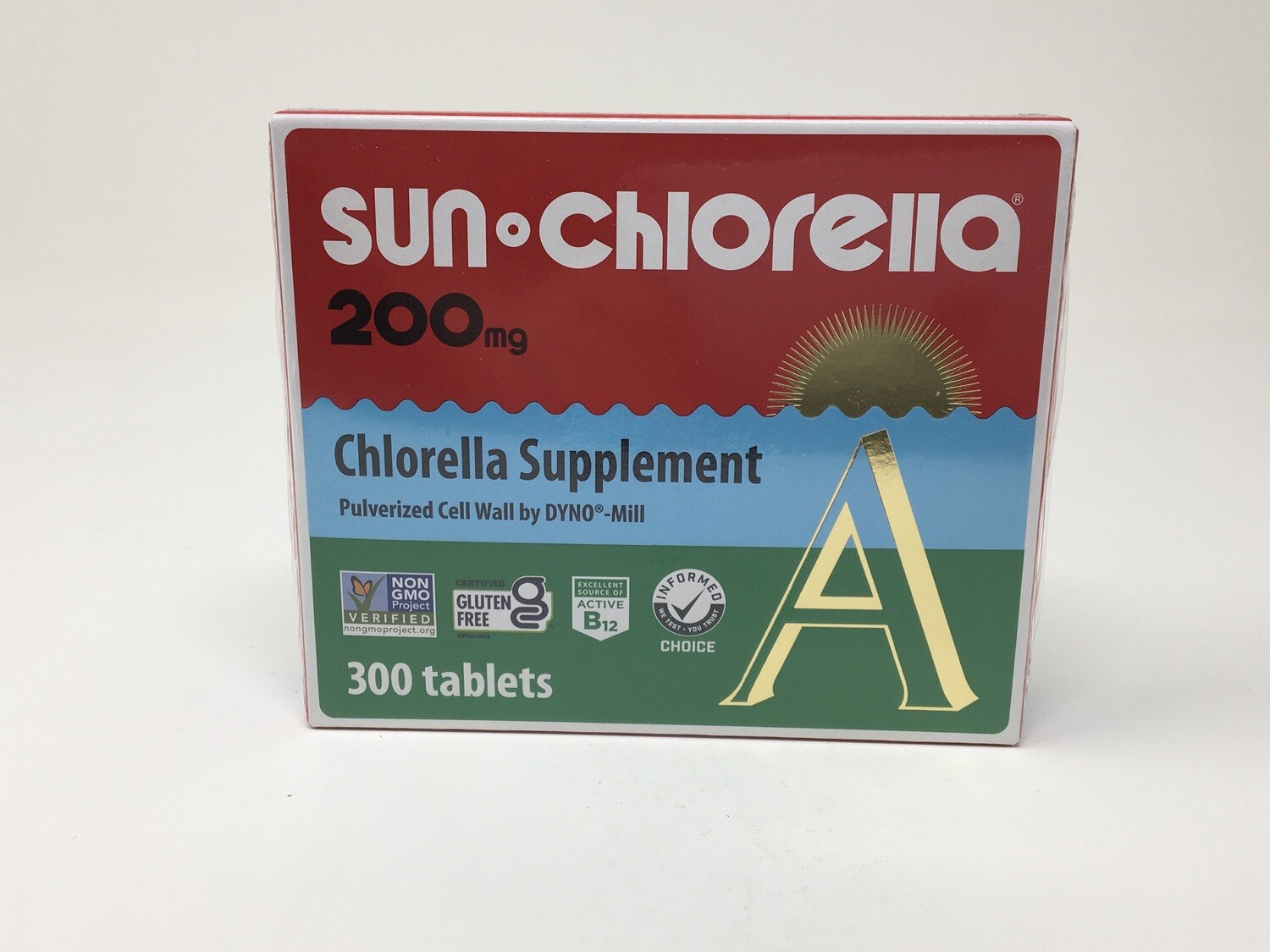 Chlorella 200mg - 300 tab (Sun Chlorella)