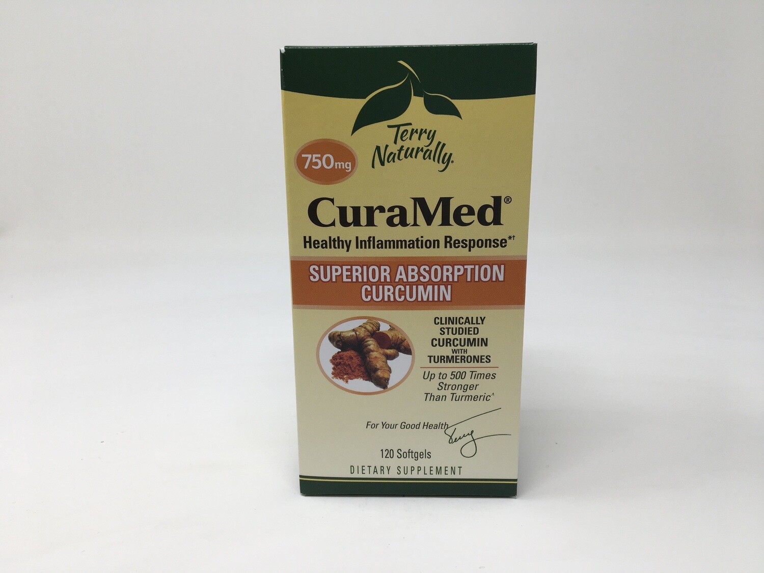CuraMed 120sg 750mg (Terry Naturally)