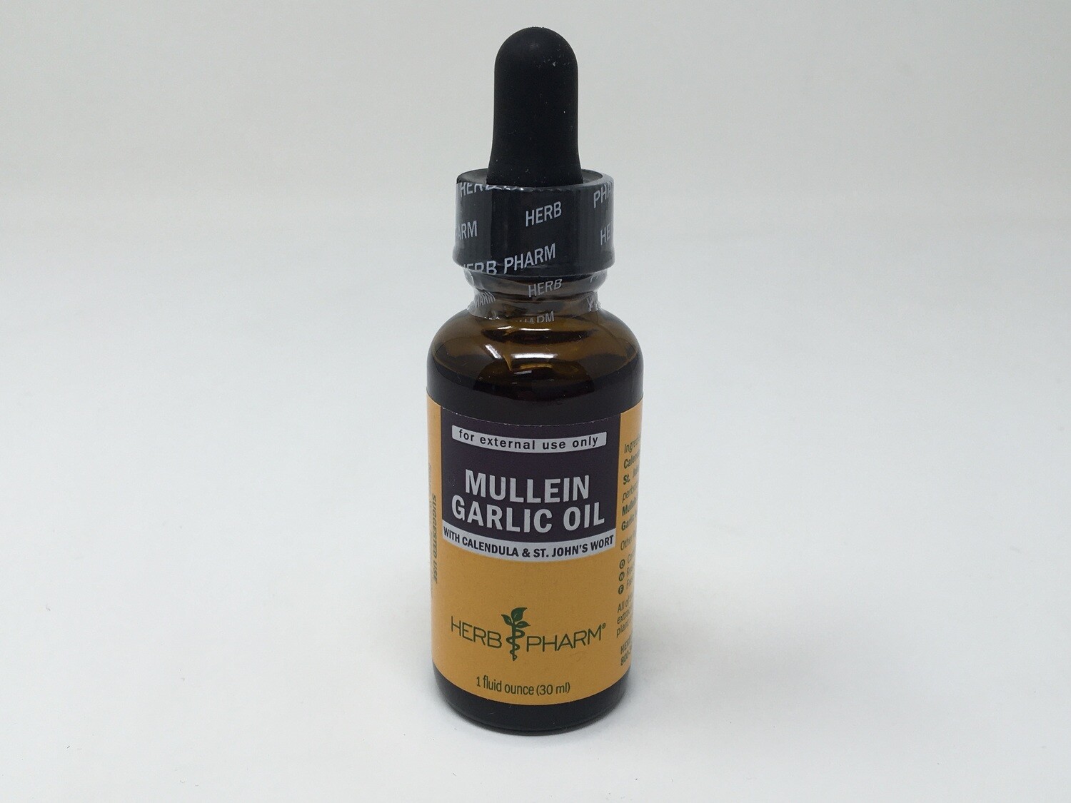 Mullein Garlic Oil 1oz (Herb Pharm)