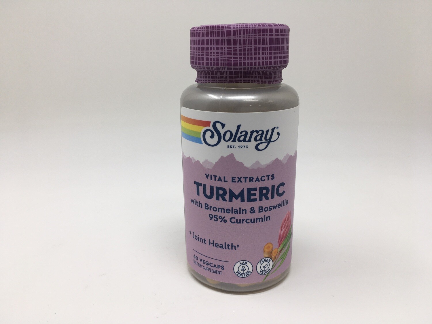 Turmeric Root Extract Adv. 60cap (Solaray)