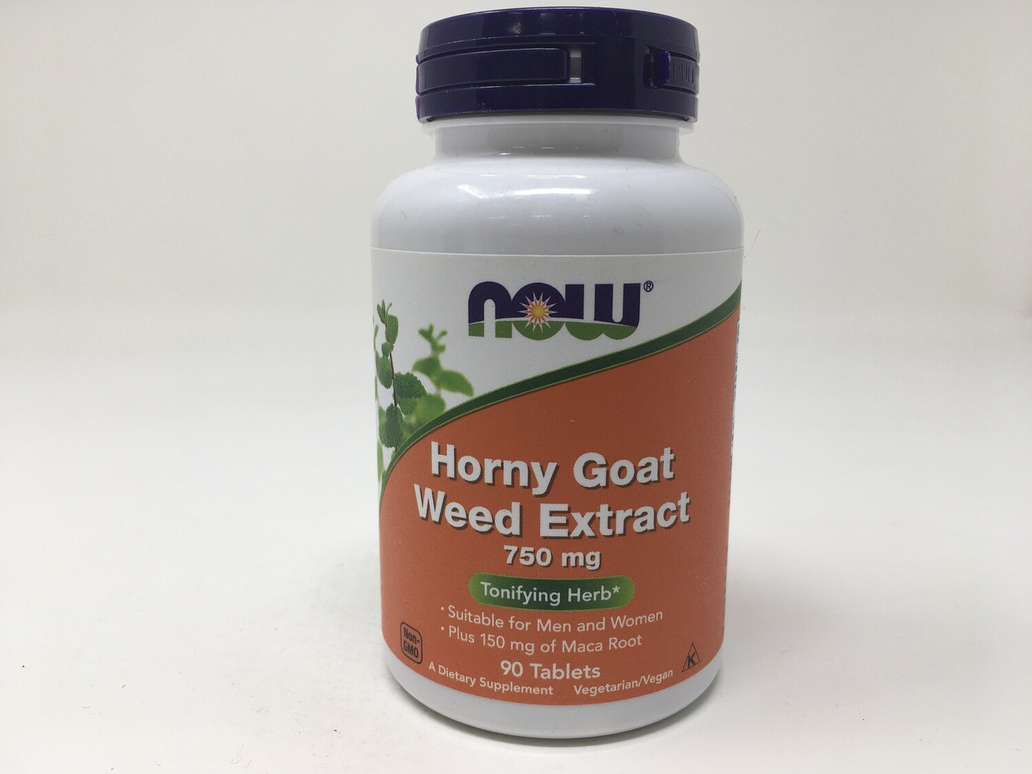 Horny Goat Weed Extract  750 mg  90 tab (Now)