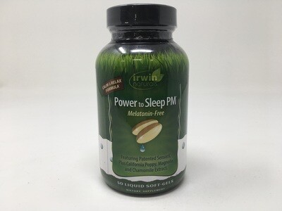 Power to Sleep PM Melatonin Free  50 sg(Irwin Naturals)