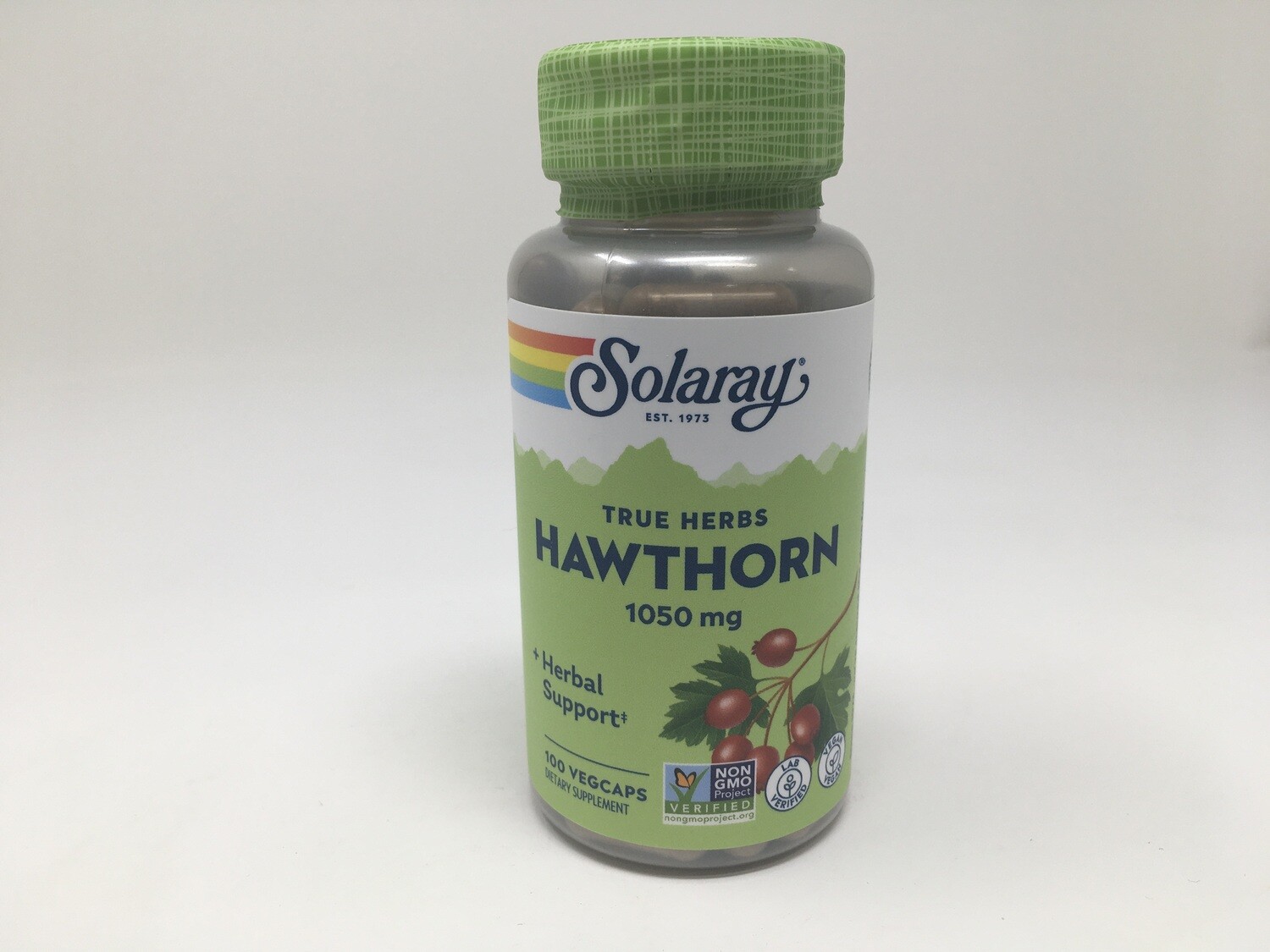 Hawthorn Berry 100vcap 1050mg (Solaray)