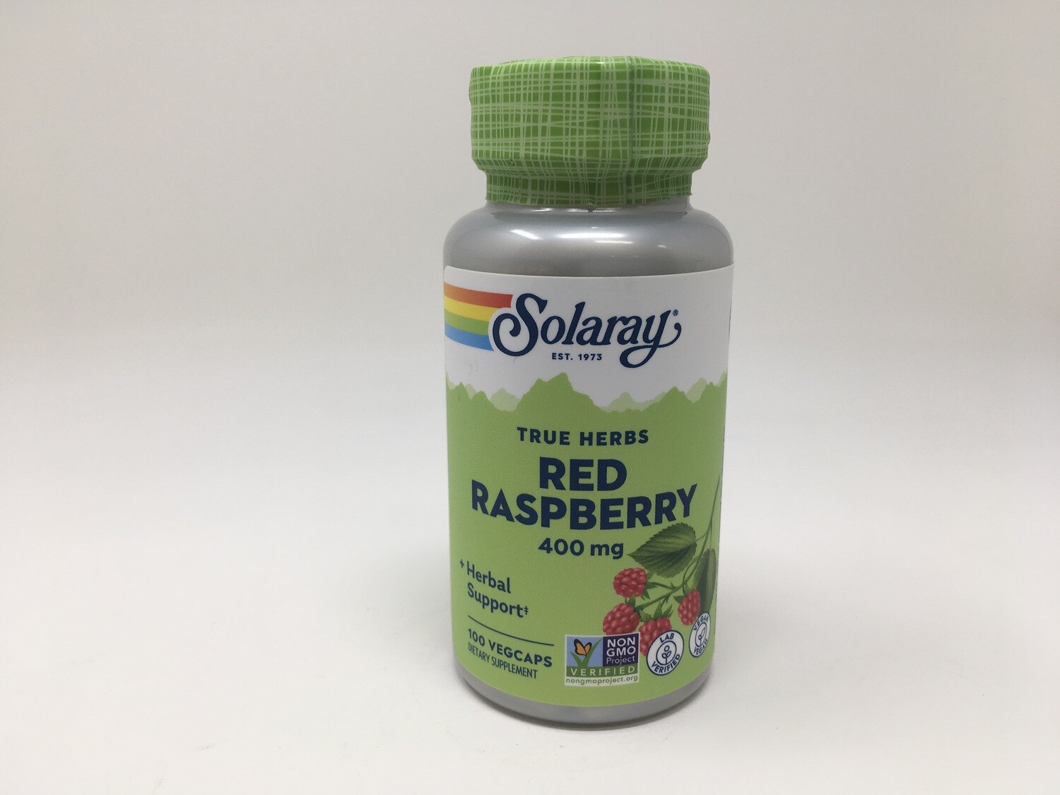 Red Raspberry Leaves 100 v caps 400mg(Solaray)