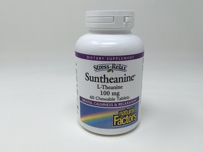 Suntheanine 60 chews (Natural Factors)