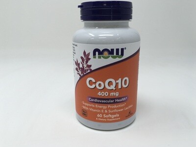 CoQ10 400mg 60sg (Now 3198)
