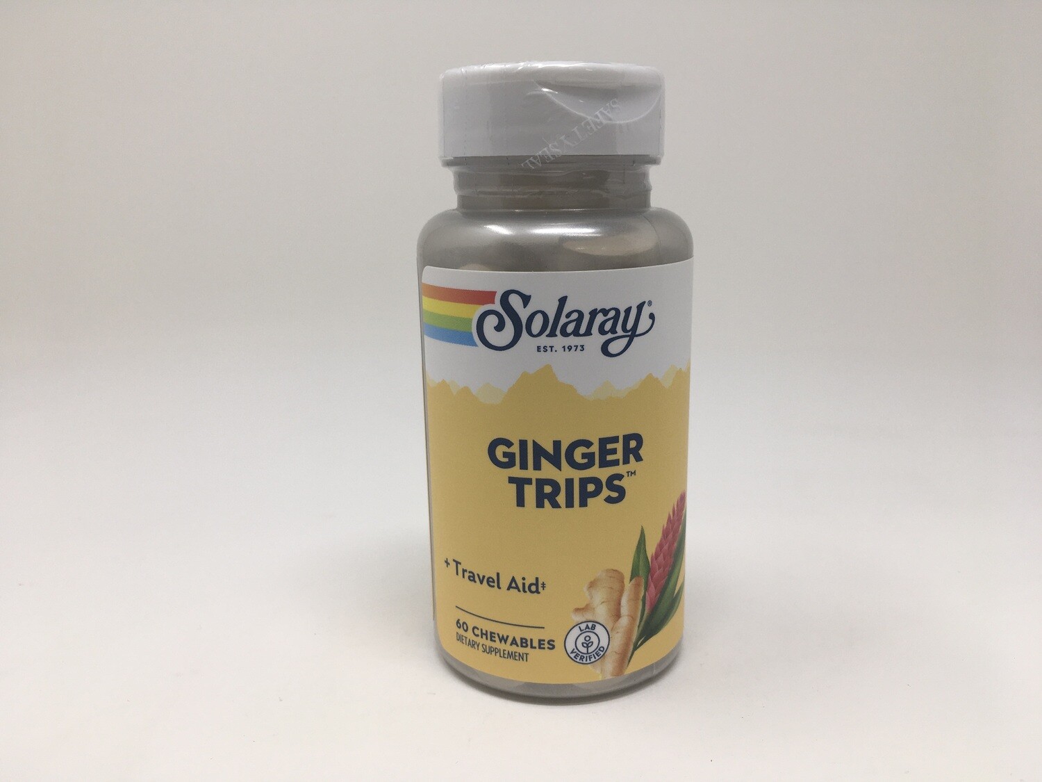 Ginger Trips 60chew (Solaray)
