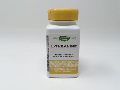 L Theanine 100mg 60 Vcaps (Natures Way)