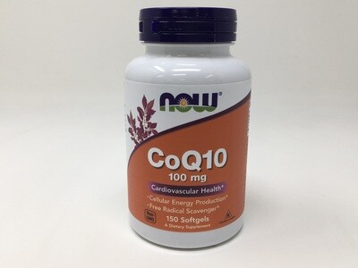 CoQ10 100mg 150sg (Now 3209)