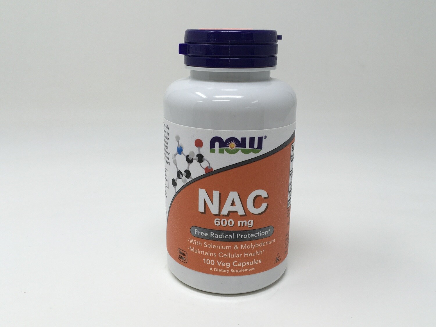 NAC 600mg 100 cap (Now 0085)