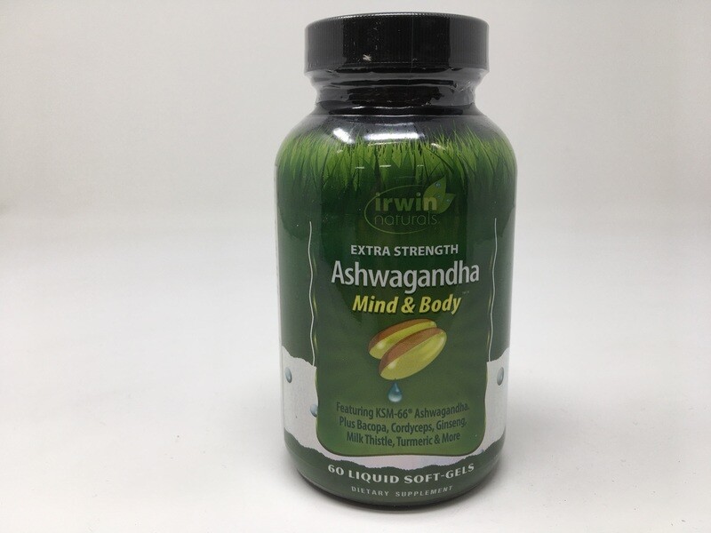 Ashwagandha  Mind/Body with Ksm 66 60 sg (Irwin)