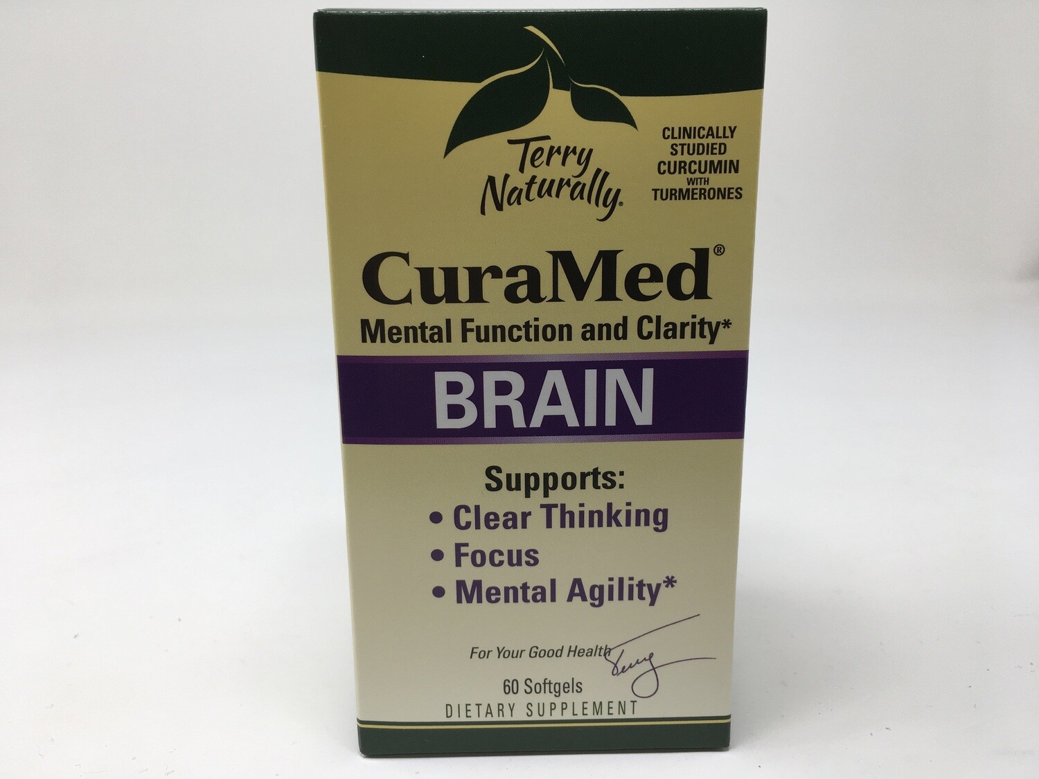 CuraMed Brain 60sg (Terry Naturally)
