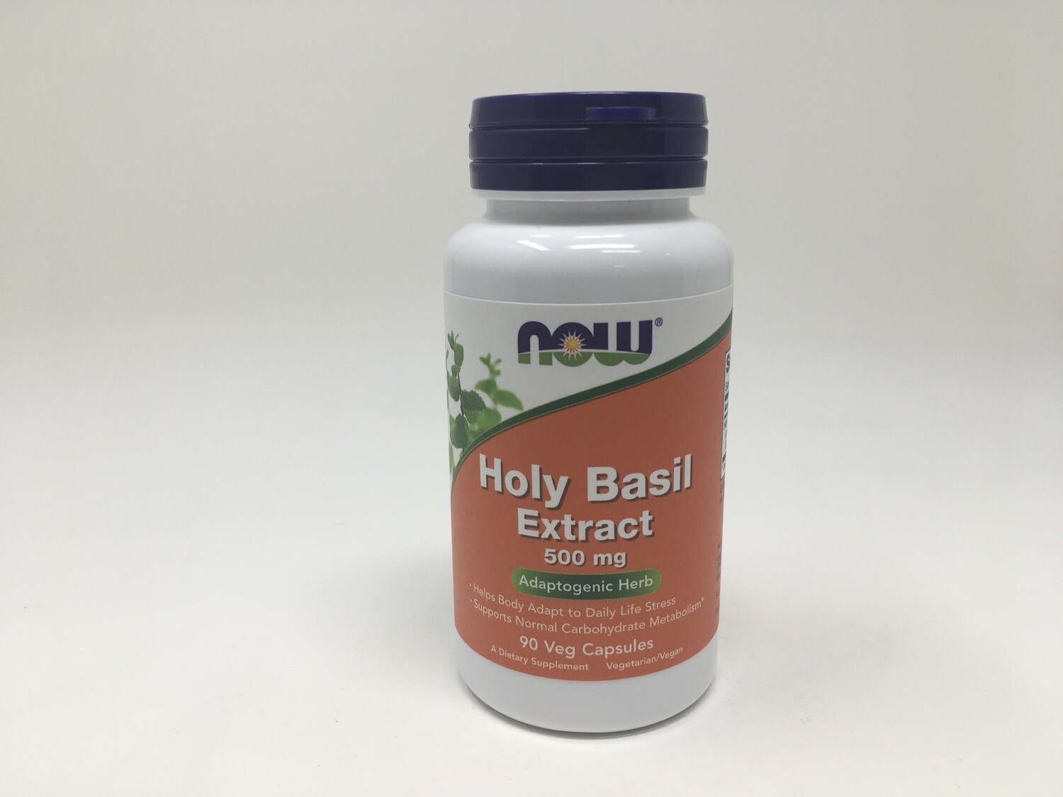 Holy Basil 500mg 90vcap (Now) 3124