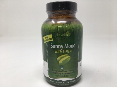 Sunny Mood with 5HTP 80 softgels(Irwin Naturals)