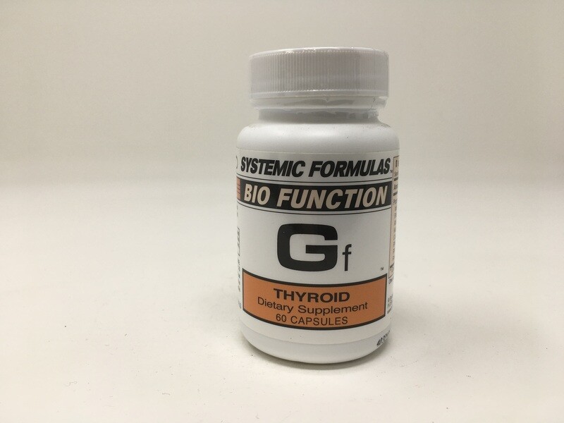 Gf Thyroid  60 capsules(Systemic Formulas)