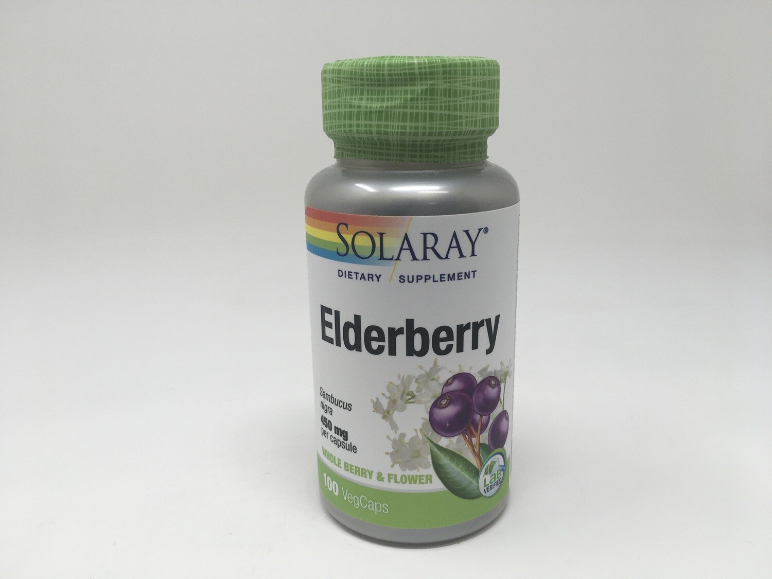Elderberry 100vcap (Solaray)