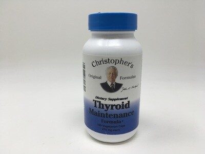 Thyroid Maintenance 100vcap (Dr Chris)